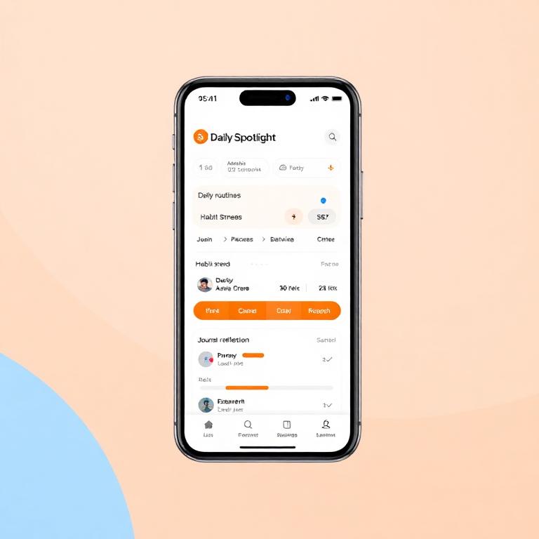 Daily Spotlight App Built by Coach Seremy